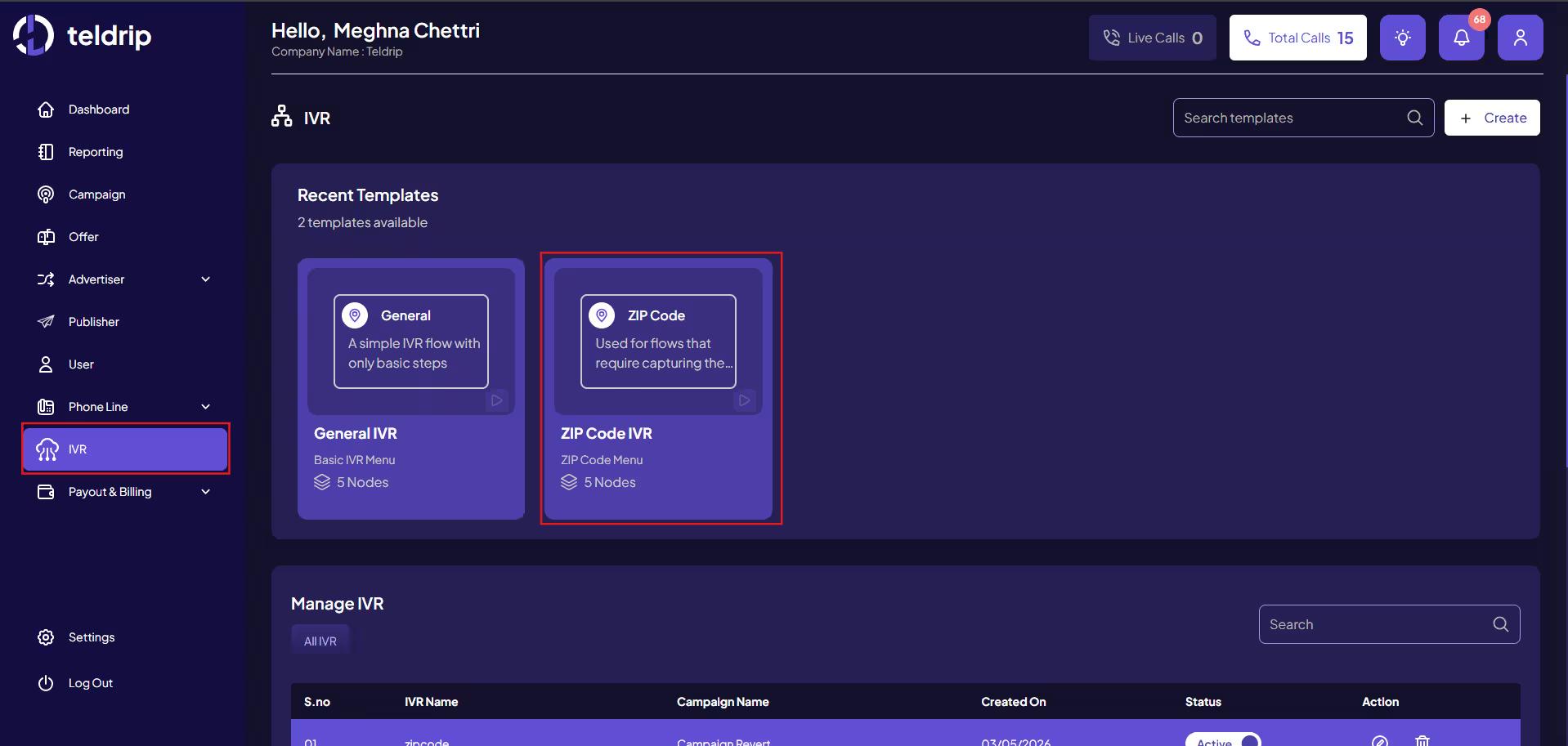 Create the ZIP Code IVR